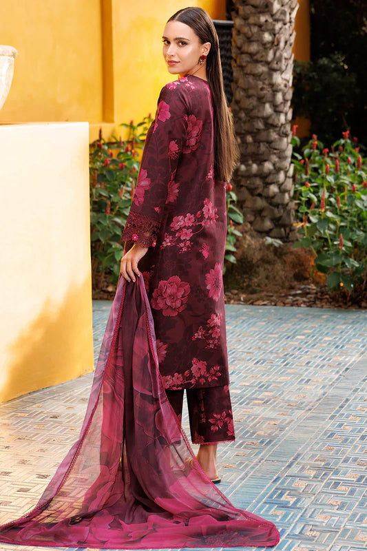 03-Piece Stitched Digital Print Lawn Suit