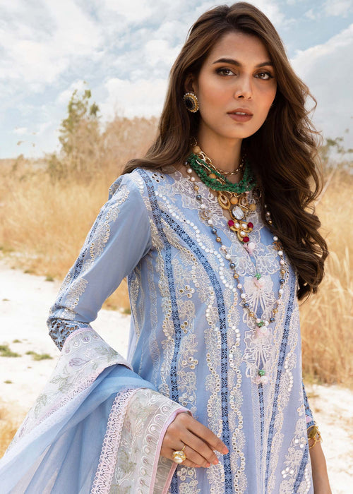 3Pcs Heavy Embroidered Lawn Suit Ready To Wear