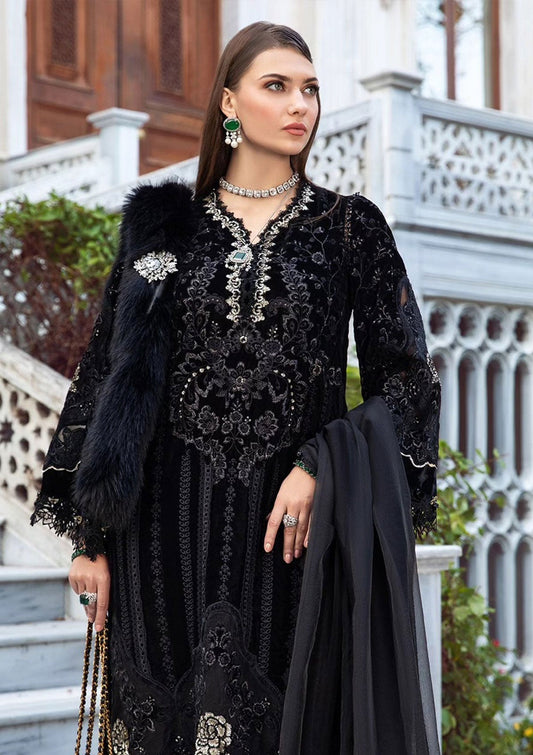 3 Piece Stitched Velvet suit - Ready to Wear