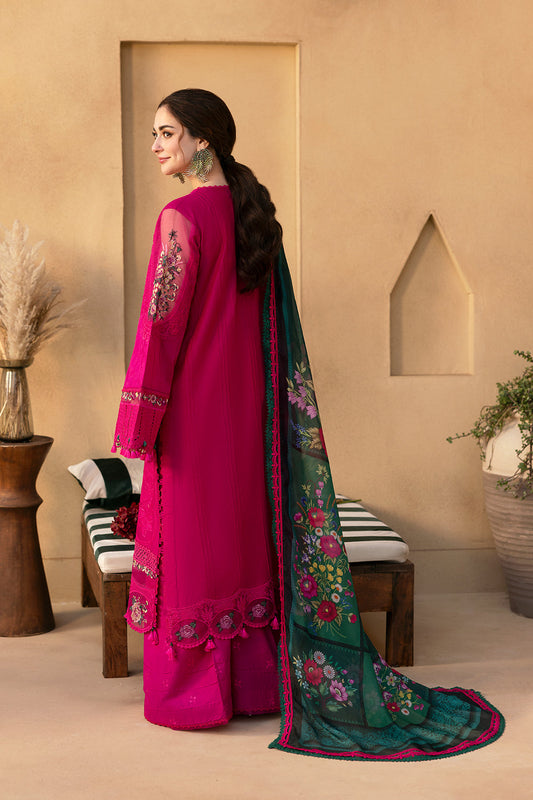 3 Piece Stitched Chicken Kari Lawn suit - Ready to Wear