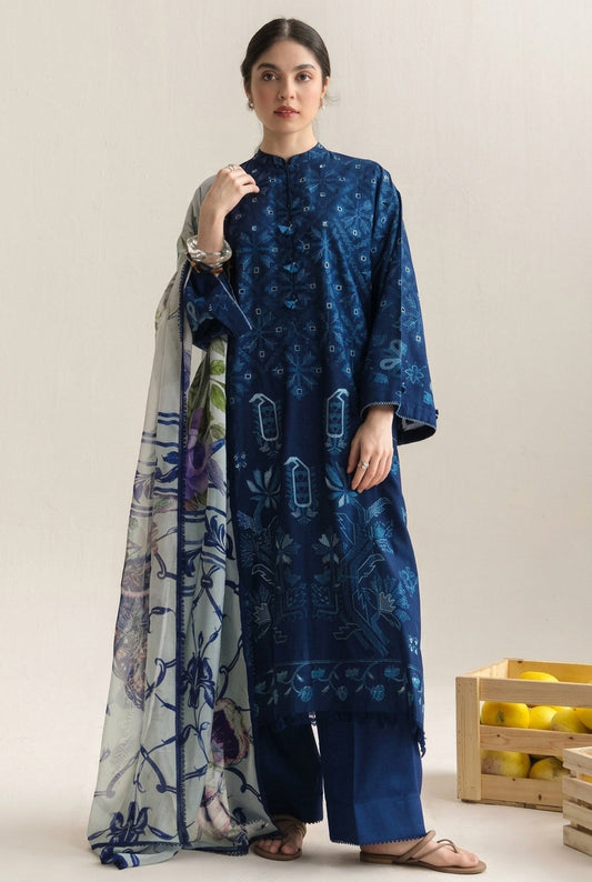 Winter Collection – Ready to Wear 3PC Dhanak Suit