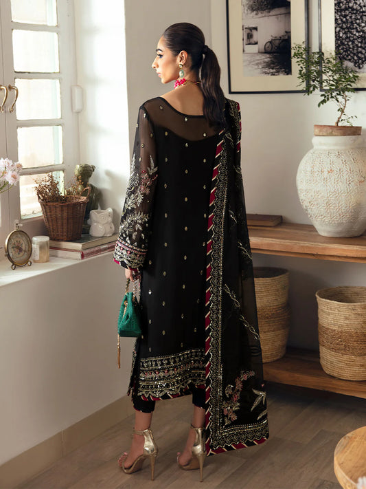 03-Piece Heavy Embroidery Chiffon Suit | Ready To Wear