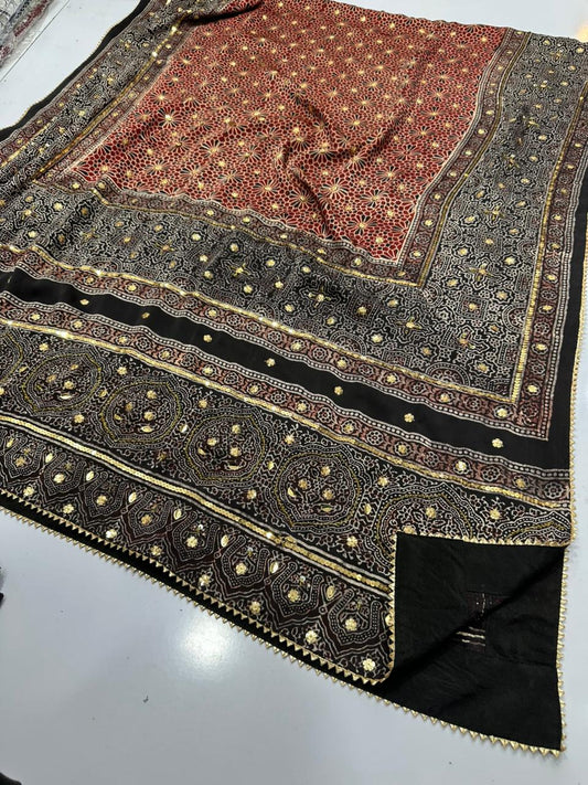 Ajrak Dupatta