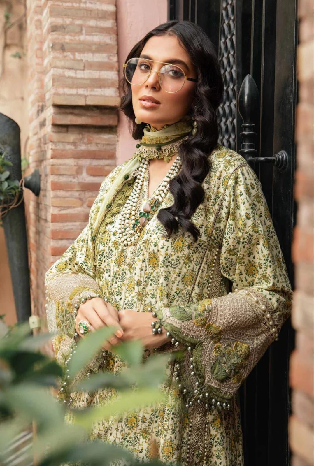 03-Piece Printed Lawn Suit With Embroidery | Ready To Wear