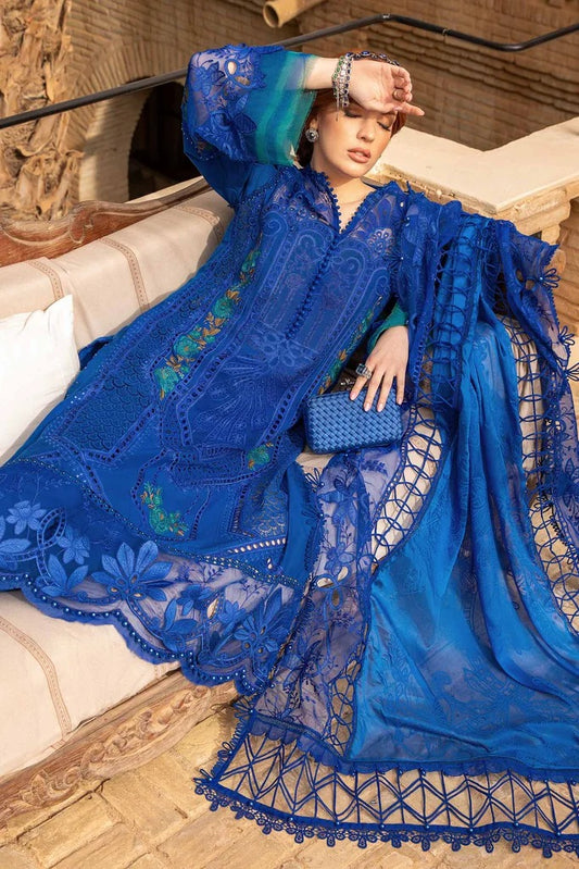 03-Piece Lawn Suit With Chikankari Embriodery - Ready To Wear