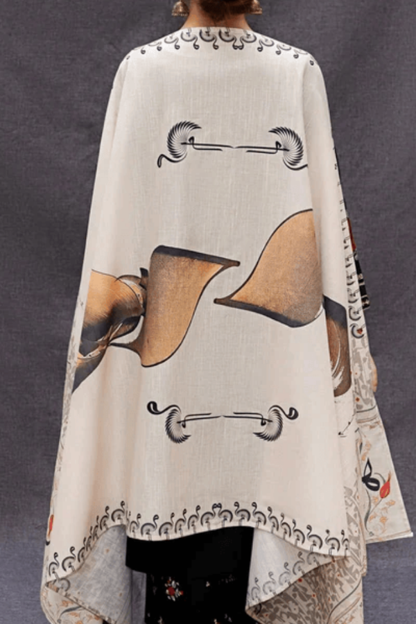 3 Piece Stitched Dhanak Dress -Ready to Wear