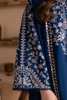 Cotton Elegance – Embroidered 3-Piece Suit | Ready to Wear