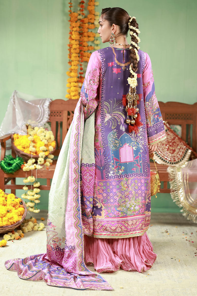 03-Piece Swiss Lawn Suit With Jacquard Dupatta | Ready To Wear