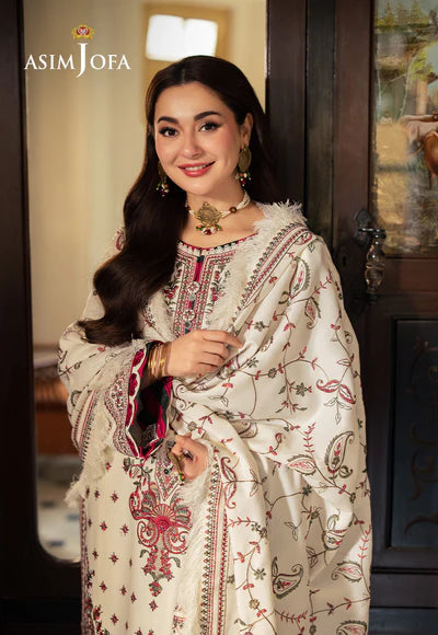 3 Piece Stitched Designer Dress - Ready To Wear