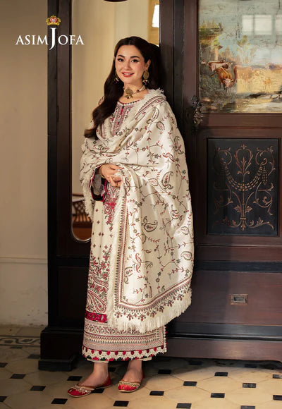 3 Piece Stitched Designer Dress - Ready To Wear