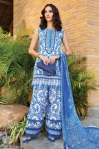 03-Piece Embroidered Printed Lawn Suit