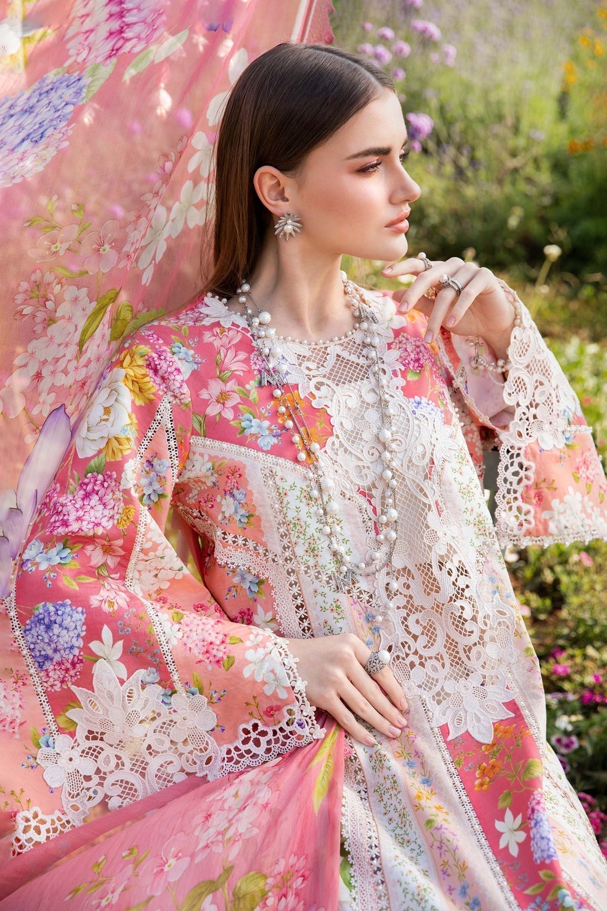 3 Piece Stitched Printed Lawn Suit