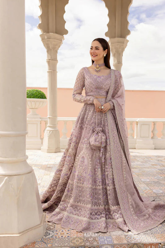 03-Piece Heavy Embroidered Pishwas With Organza Dupatta - Ready To Wear