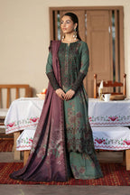 3 Piece Printed Lawn Embroidery Dress - Ready To Wear