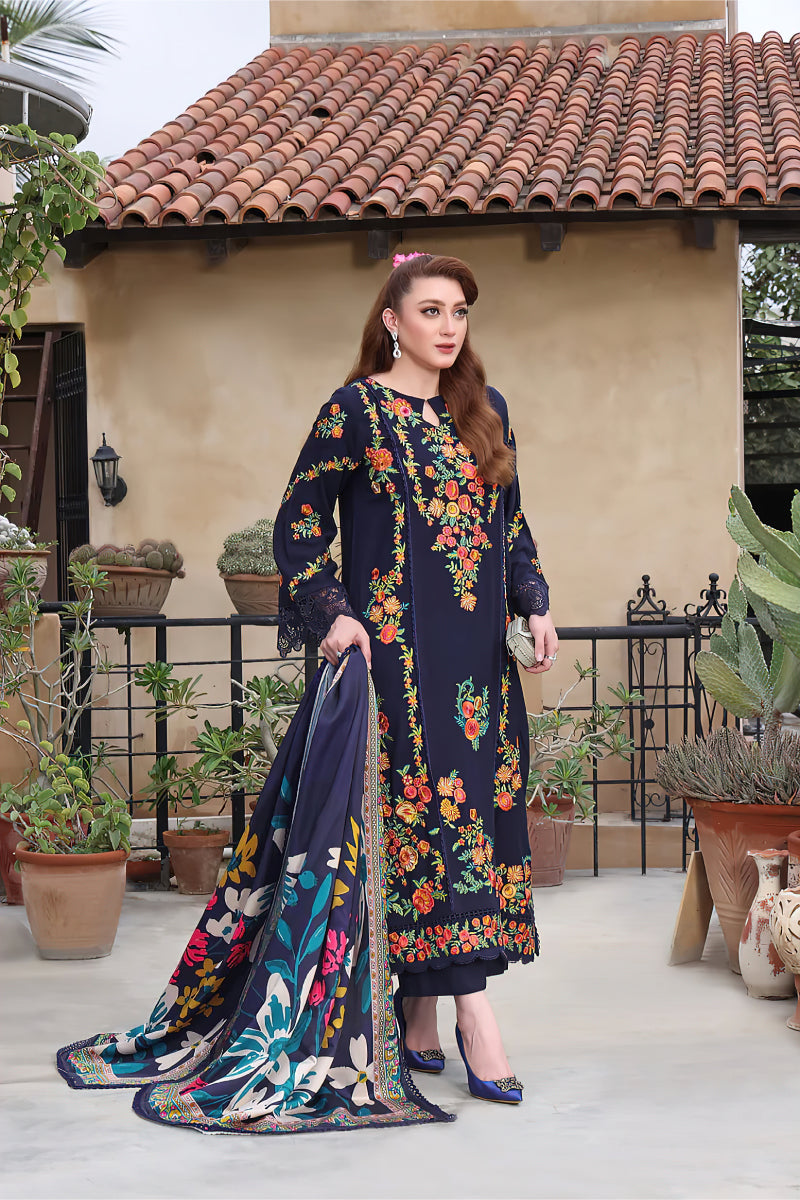 03-Piece Embroidered Lawn Suit | Ready To Wear