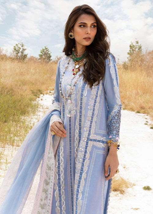 3Pcs Heavy Embroidered Lawn Suit Ready To Wear