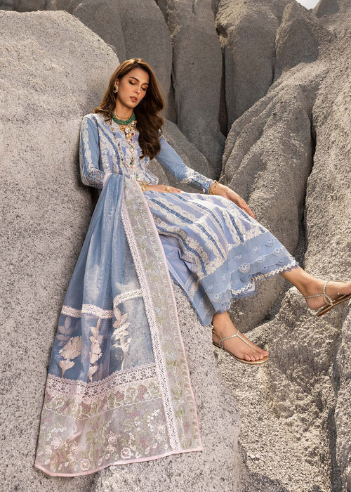 3Pcs Heavy Embroidered Lawn Suit Ready To Wear