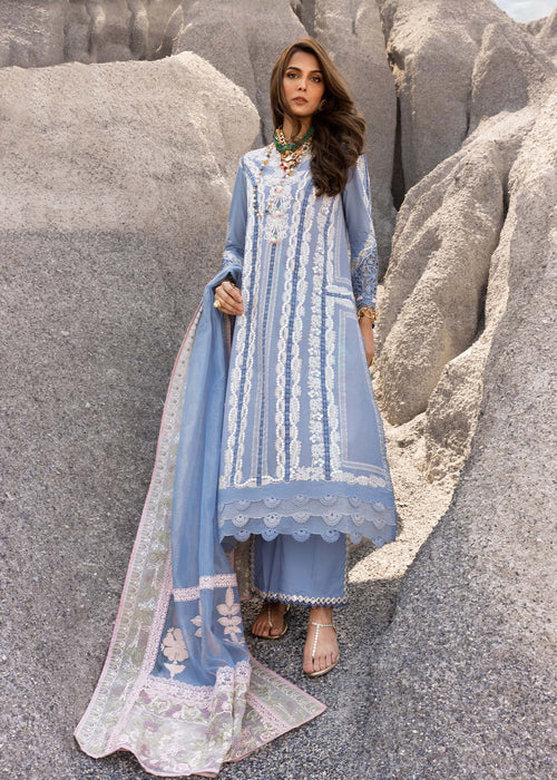 3Pcs Heavy Embroidered Lawn Suit Ready To Wear