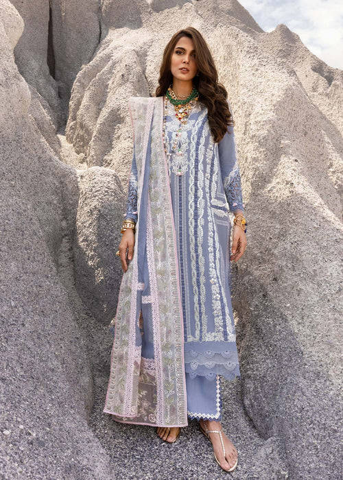3Pcs Heavy Embroidered Lawn Suit Ready To Wear