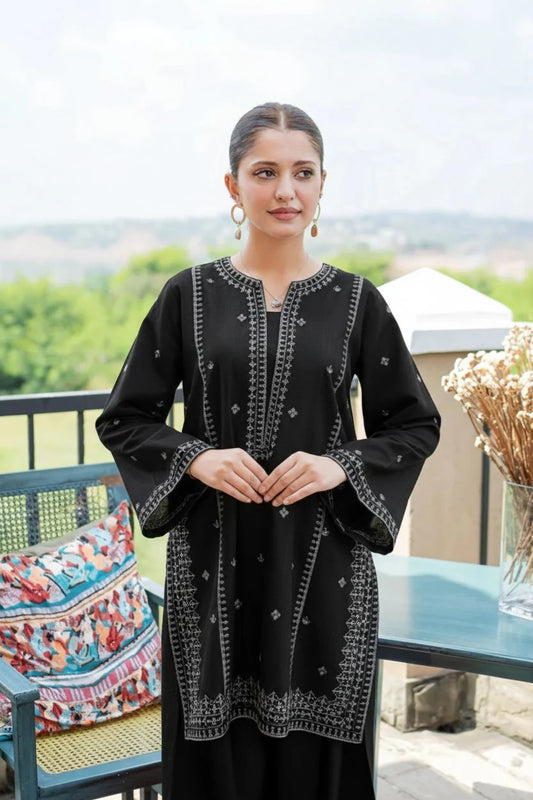 02-Piece Embroidered Lawn Suit | Ready To Wear
