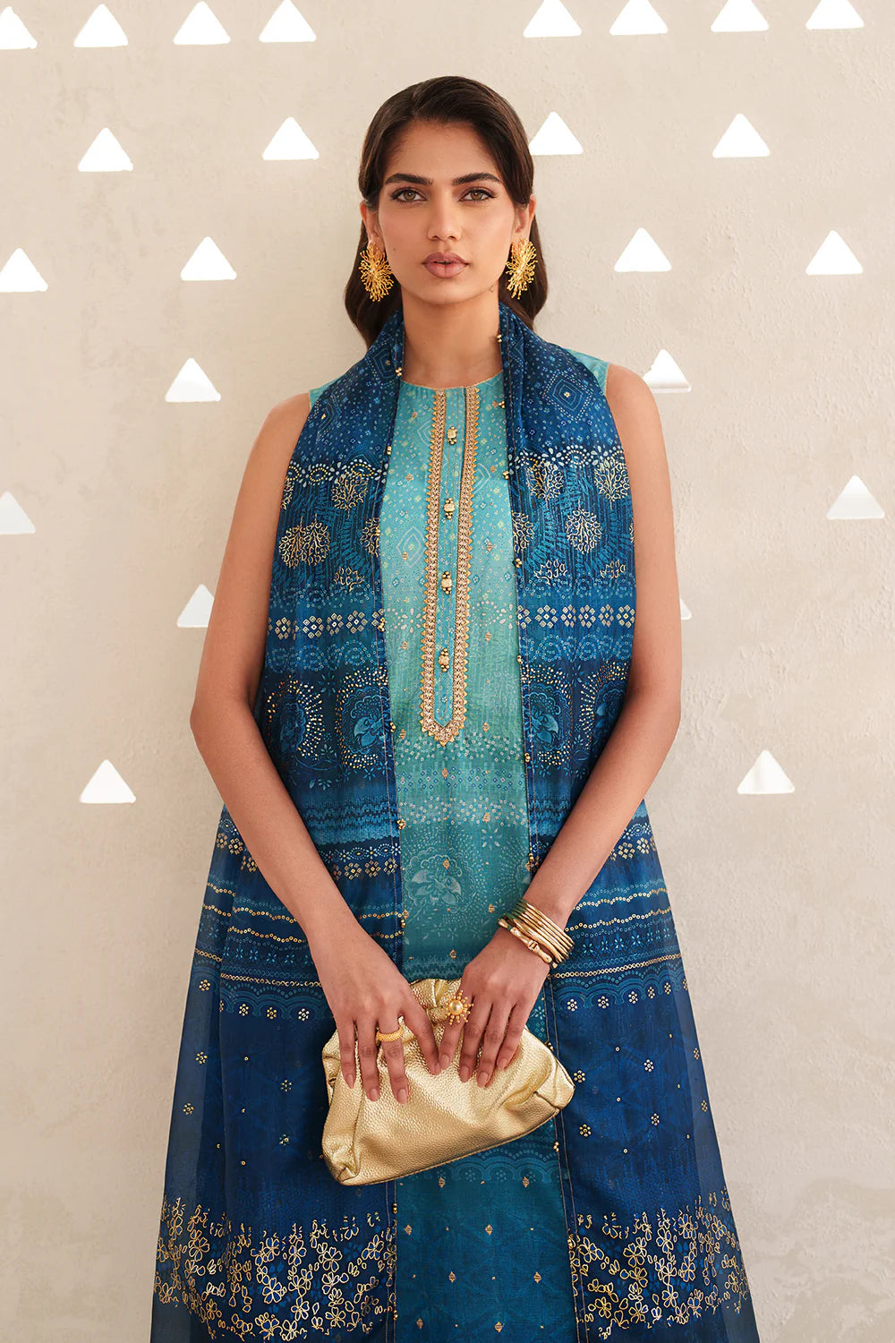 Marina Deep - 3 Piece Lawn Suit | Ready To Wear