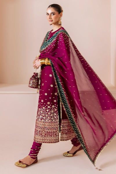 3 Piece Stitched Embroidered Dress - Ready To Wear