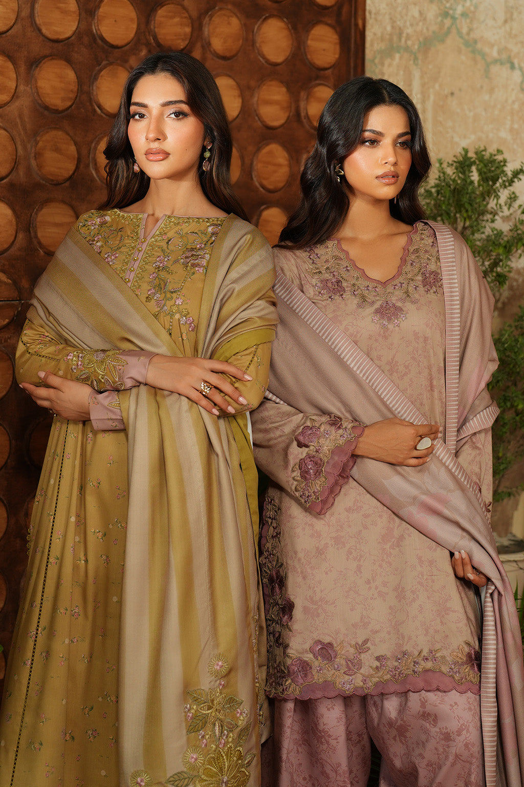 3 Piece Embroidered Lawn  Stitched Suit Ready To Wear