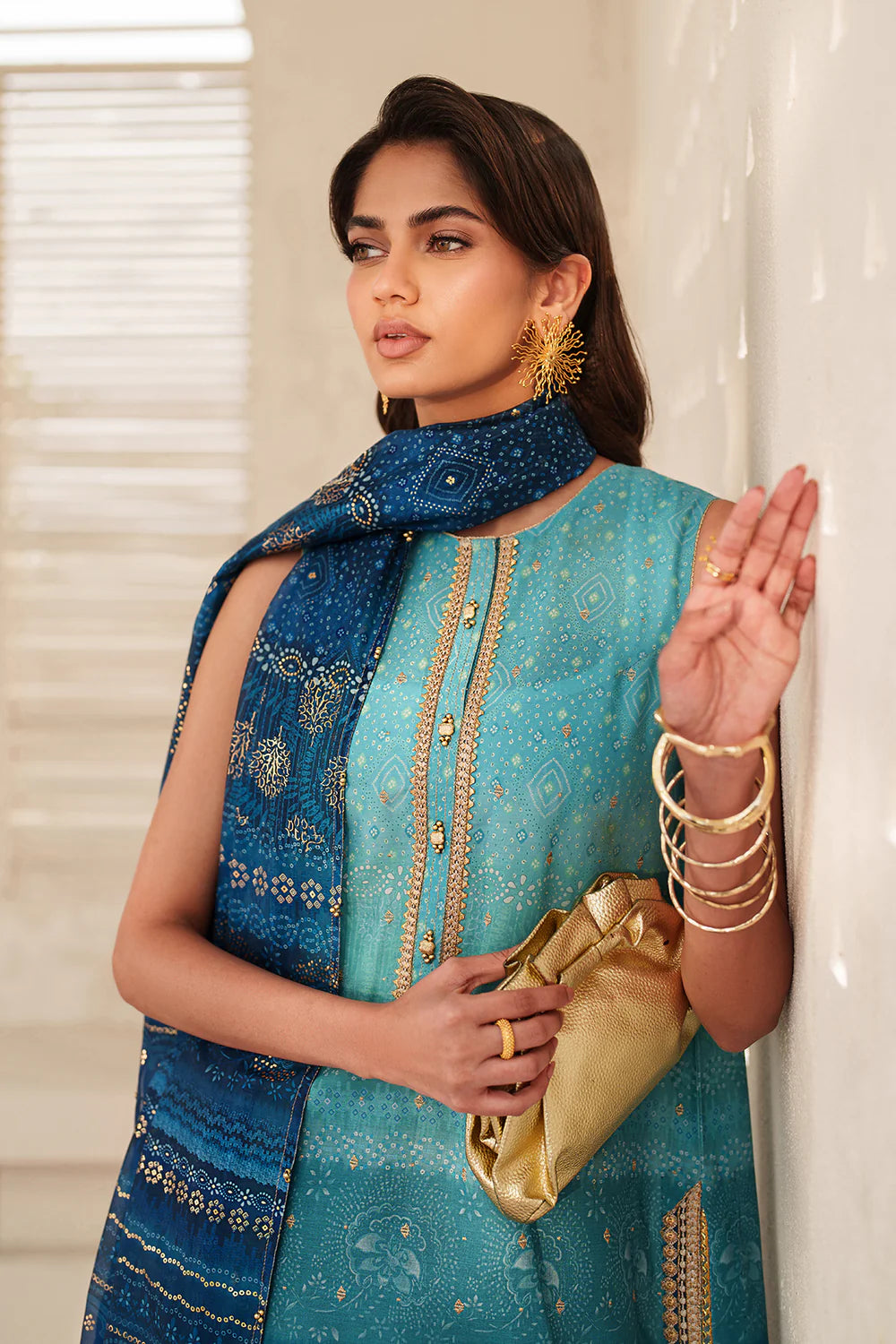 Marina Deep - 3 Piece Lawn Suit | Ready To Wear