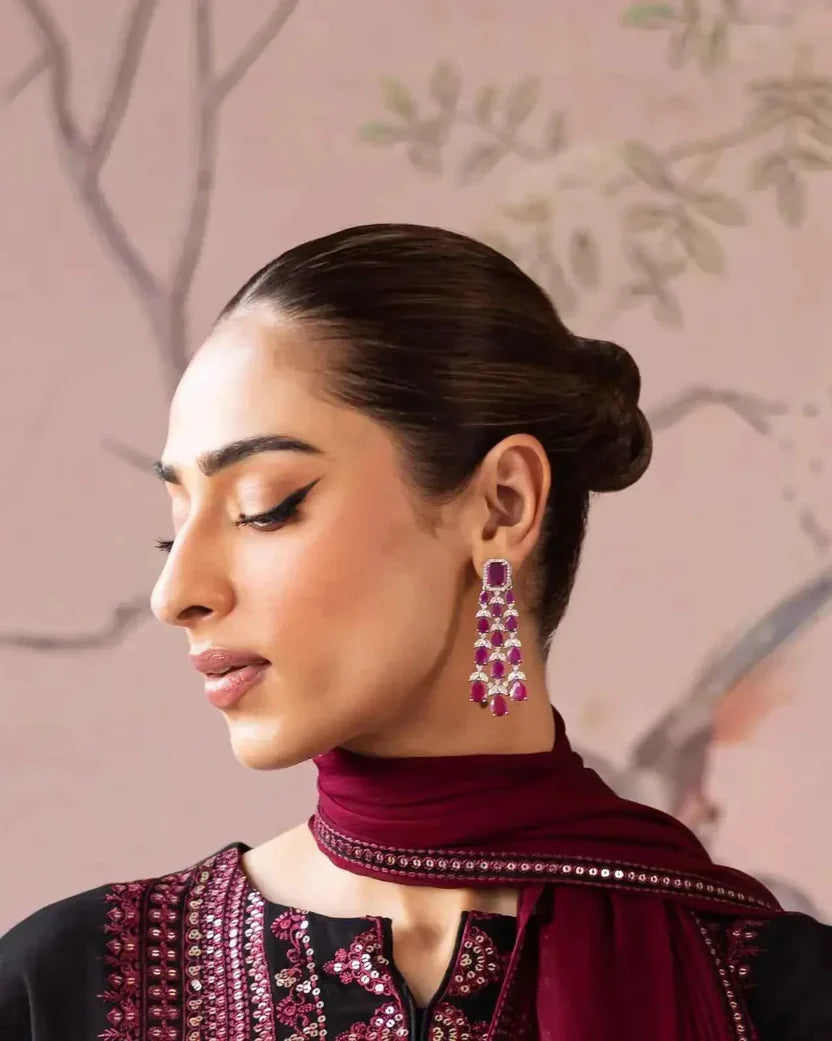 03-Piece Embroidered Lawn Suit | Ready To Wear