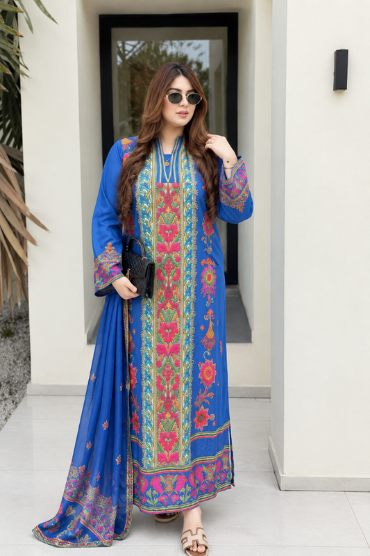 Kaftaan Silk Edition – Ready to Wear 2PC Set