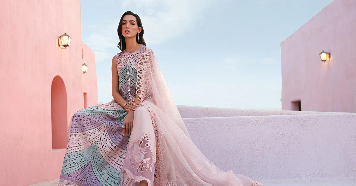 03-Piece Lawn Suit - Ready To Wear