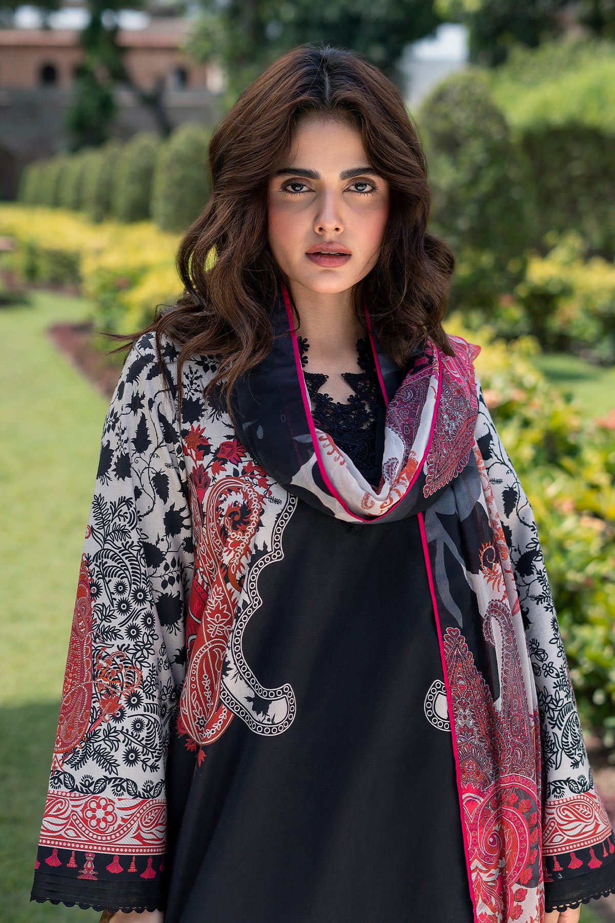 Charizma 03 Piece Printed Swiss Lawn Suit -  Ready To Wear
