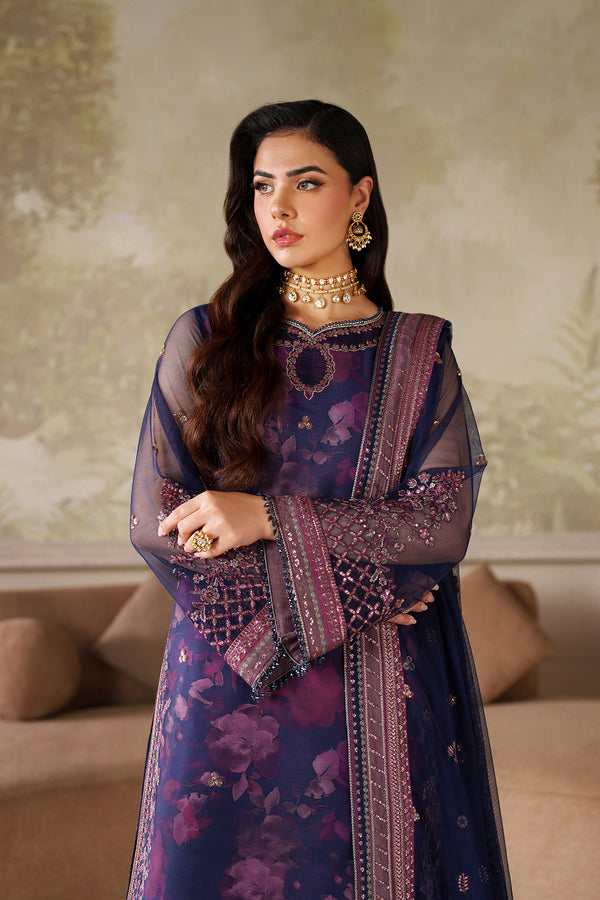 03-Piece Stitched Lawn Suit Ready To Wear