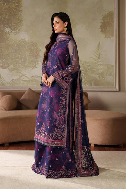 03-Piece Stitched Lawn Suit Ready To Wear