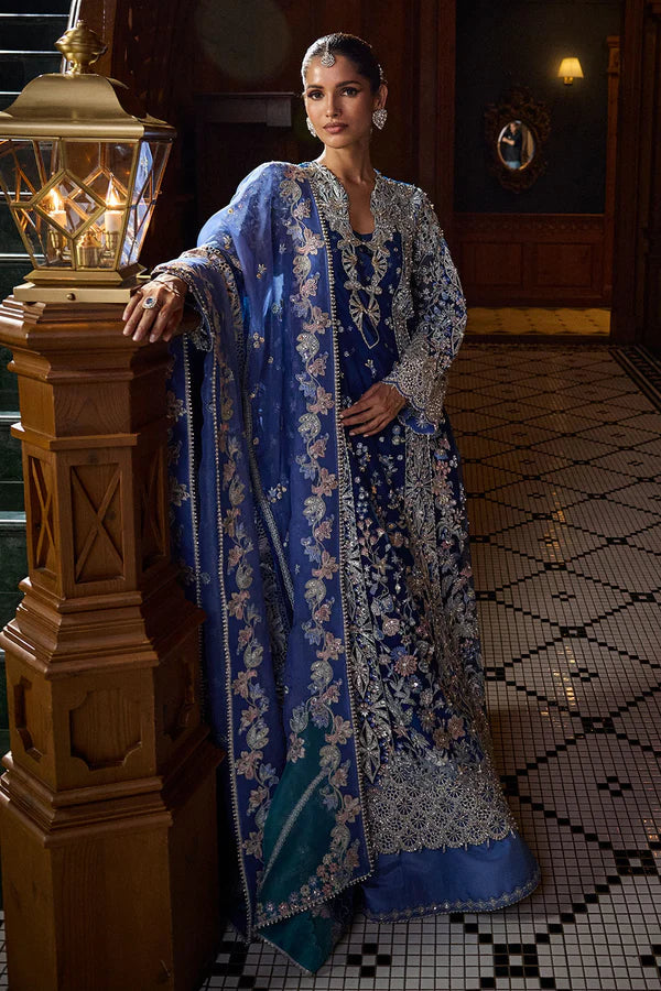 03-Piece Heavy Embroidered Hand Embellished With Dupatta - Ready To Wear