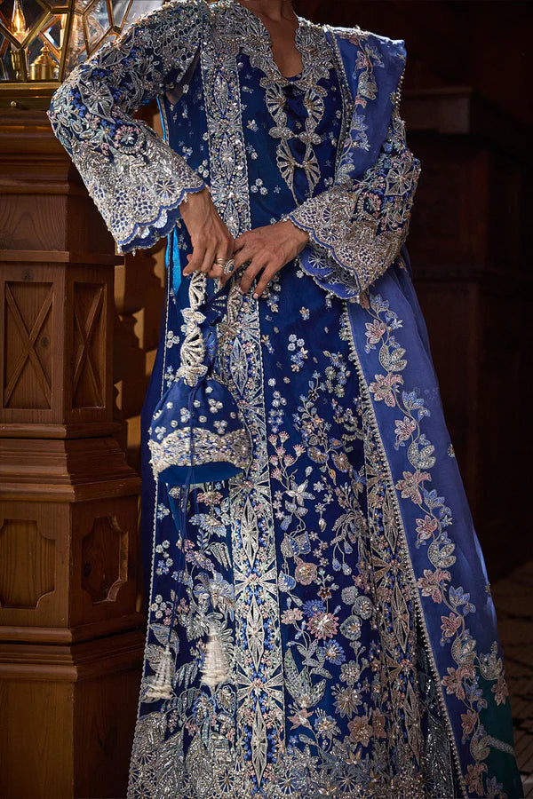 03-Piece Heavy Embroidered Hand Embellished With Dupatta - Ready To Wear