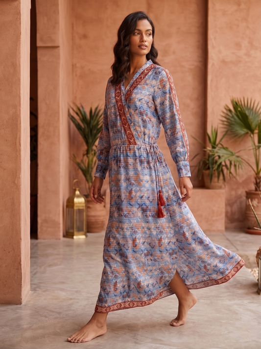 02-Piece Long Kaftan - Ready To Wear