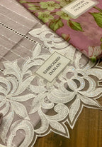 3 Piece Stitched Long Dress - Ready To Wear