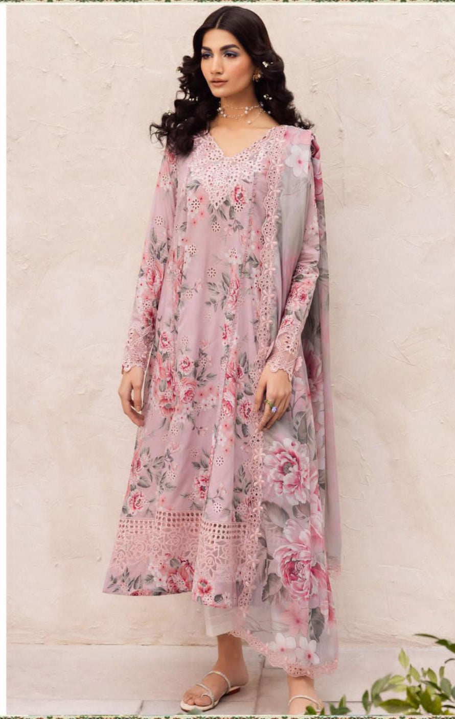 3 Piece Ready To Wear Stitched Lawn Suit