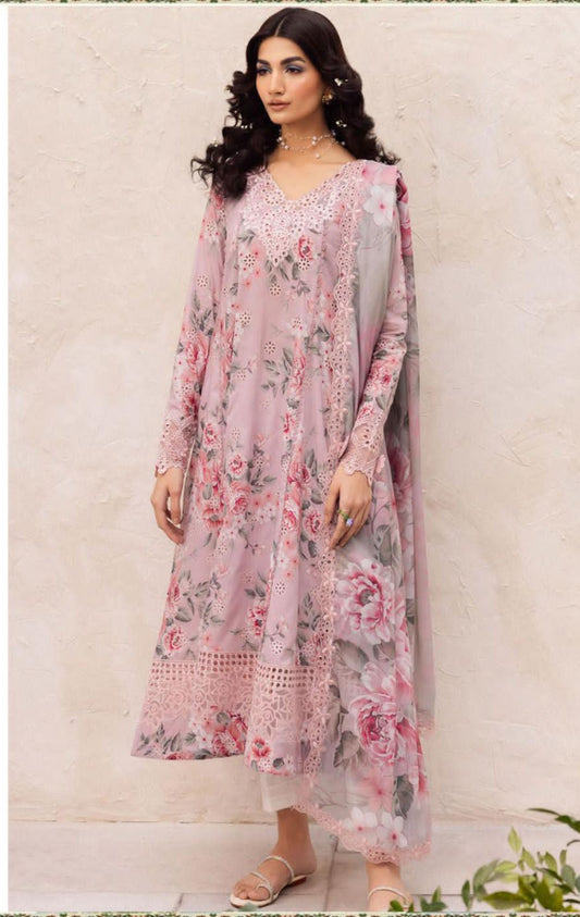 3 Piece Ready To Wear Stitched Lawn Suit