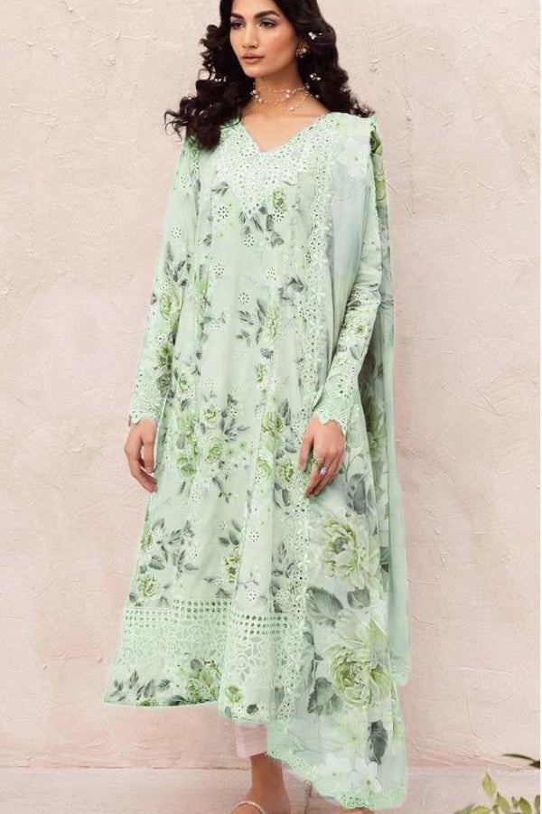 3 Piece Ready To Wear Stitched Lawn Suit