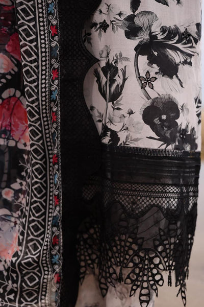 3 Piece Stitched Lawn Ready To Wear