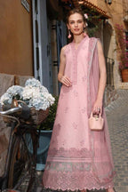 3 Piece Stitched Embroidery Lawn Dress - Ready to Wear