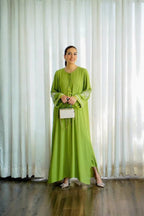 2 Piece Silk Kaftan - Ready To Wear