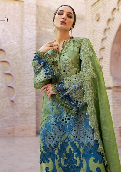 3 Piece Stitched Chikankari Embroidery Dress - Ready To Wear