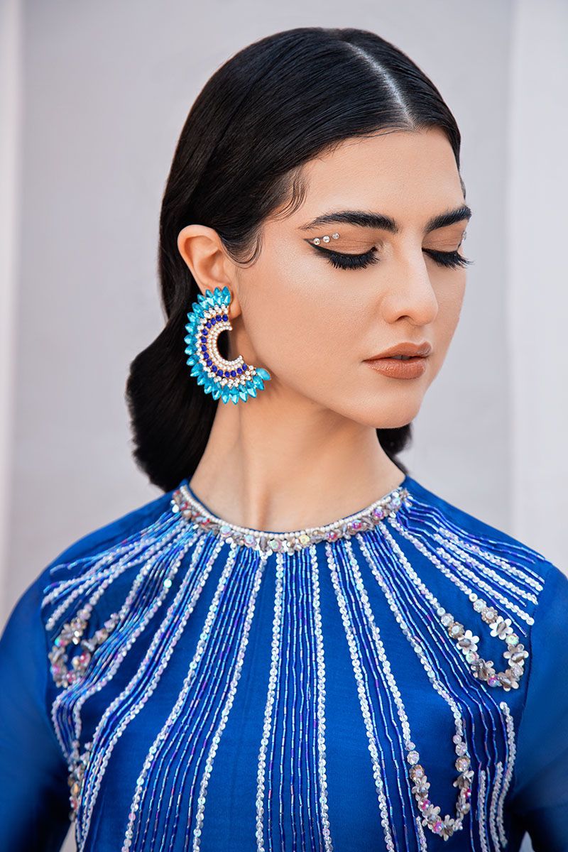 3 Piece Silk Stitched Suit - Ready To Wear