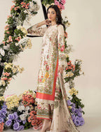Stitched 3-Piece Embroidered Lawn Suit – New Arrival