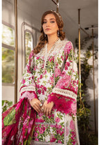 3 Piece Stitched Lawn Dress - Ready To Wear