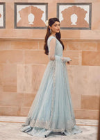 3 Piece Chiffon Embroidery Dress - Ready To Wear