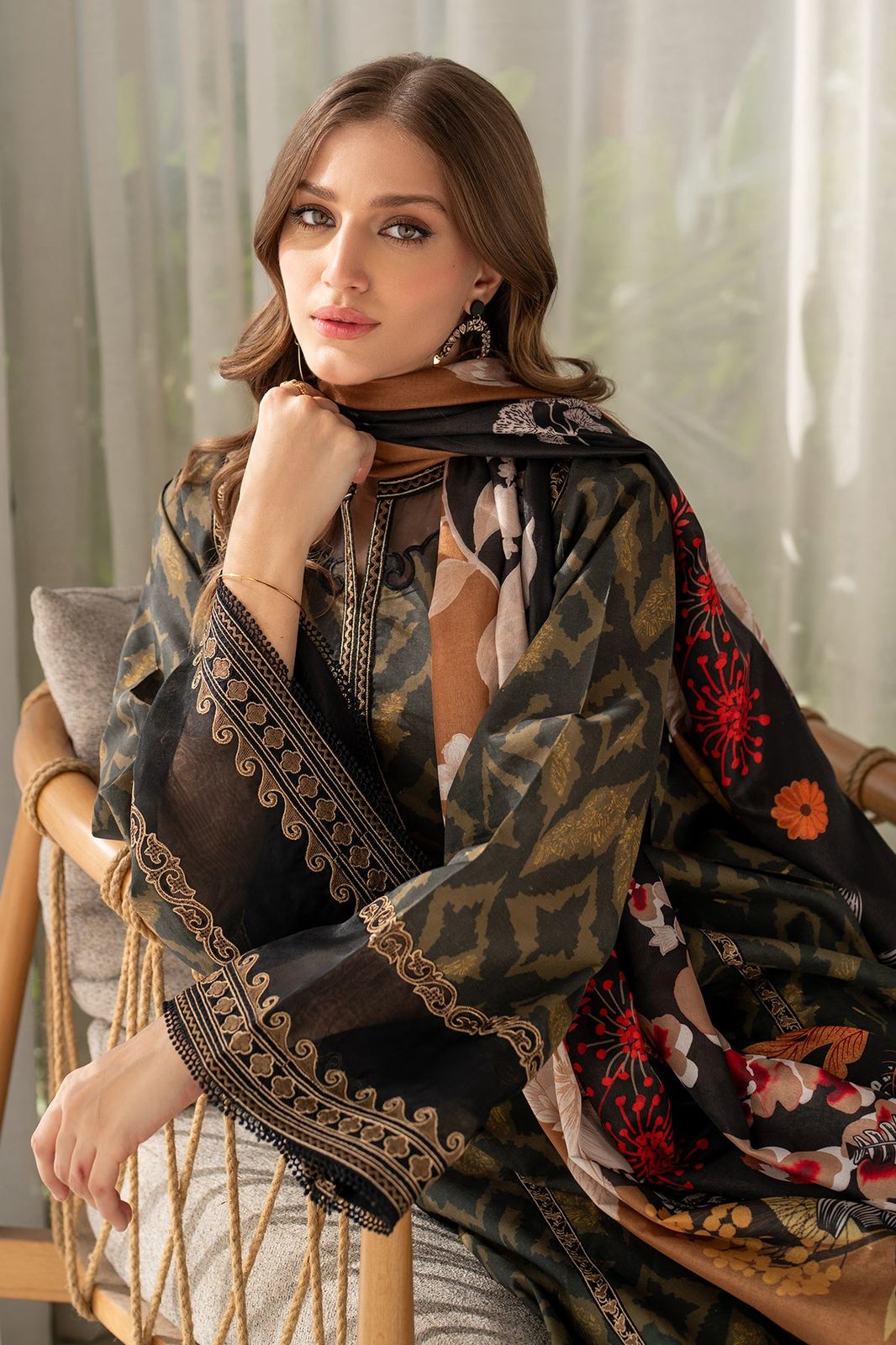 3 Piece Stitched Suit - Ready To Wear